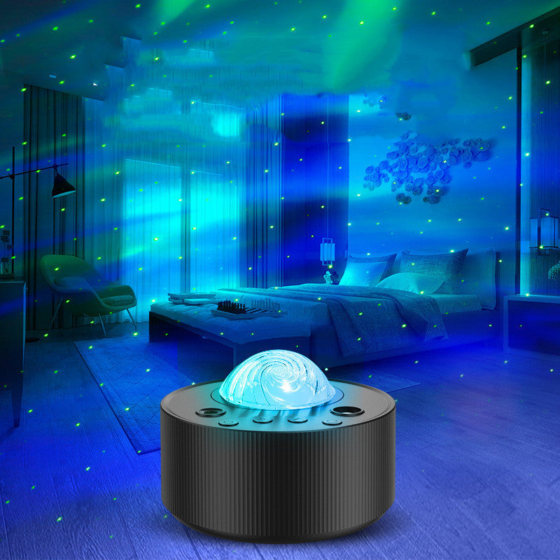 "RGB Starry Sky Laser Projector Light – Galaxy Ambient Night Light for Bedroom, Party & Home Decor"